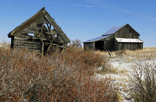 Hardman Ghost Town